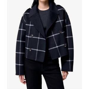 NEW VANESSABRUNO beran jacket in noir/blanc